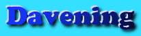 Davening