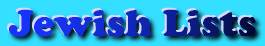 Jewish Lists