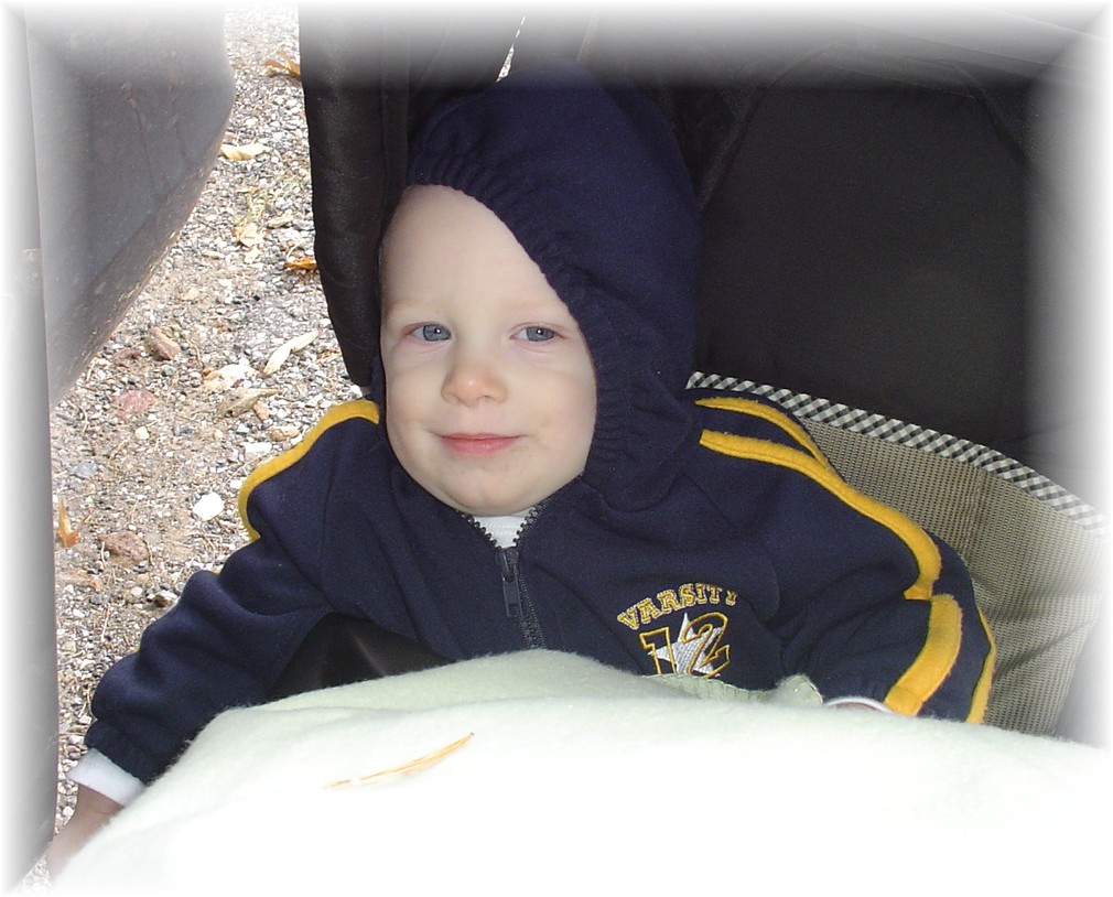 Aidan at the park