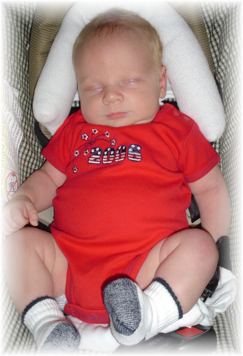 John Paul ready to walk!