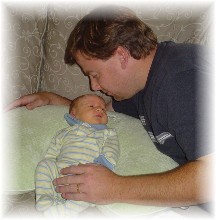 Daddy with John Paul