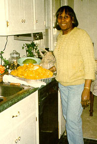 Granny at Aunt Jackie's house