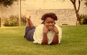 Denyse at Oakwood College in Huntsville, Alabama