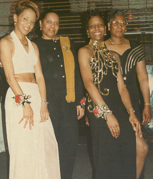 Pess, Shirley, Myra and Sarah