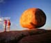 devils marbles in outback Australia
