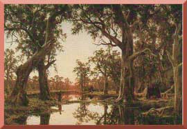 Evening Shadows - outback art
