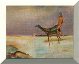 Burke and Wills - outback art