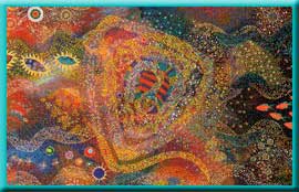 Raindreaming - outback art
