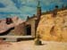 coober-pedy-street in outback Australia