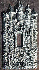 castle wall switchplate