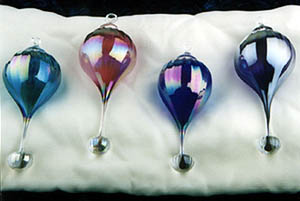 Christmas ornaments from Outback Opal