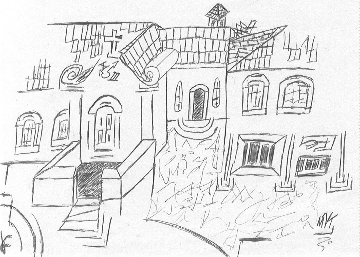 desenho de Marcos Teixeira.