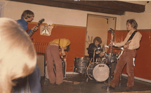 1968 band: Richard, Ib, Alf, Ove.