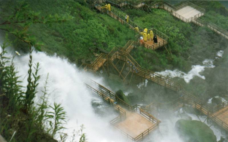 Here's a Shot of the Phony Tough who are not the Crazy Brave to go out on the Hurricane Deck