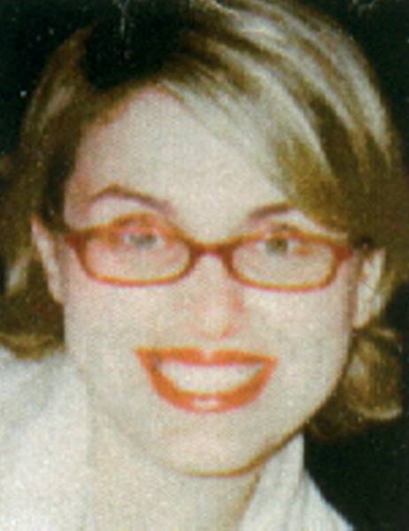 Here's the Sales Training Mgr. Donning Sort of Ashleigh Banfield Glasses Type Like Frame but in Red