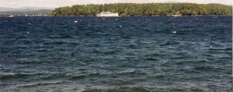 Here's a Boat Fighting to Stay on Course