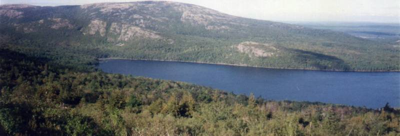 Here's a Long Lake in the Valley of the Mountains