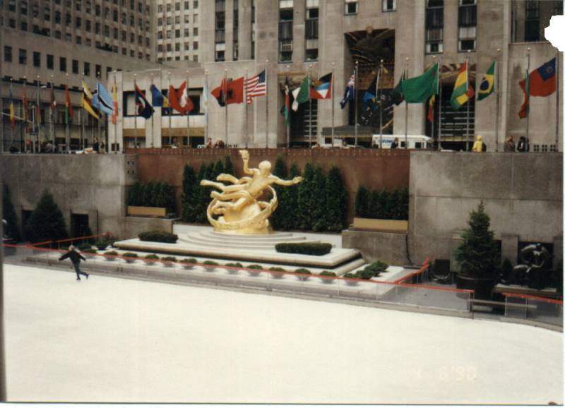 Right Behind this Skating Rink is where Little Tommie Works for The Peacock
