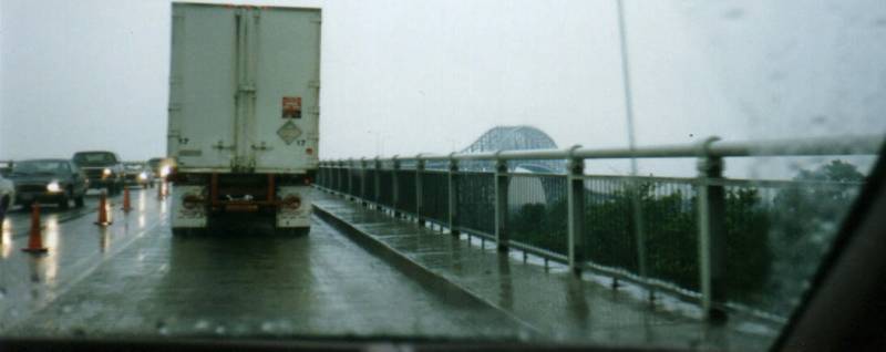Here's the Peace Bridge Which Connects Ontario, Canada and New York Eventually Leading to Interstate 80