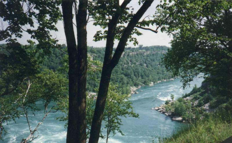A Picture of the Gorge along the Niagara River