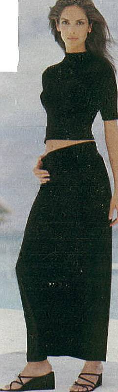 Here's a Lady Posing by Herself