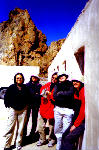 outside the accomodation