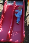 Sliding at the Park