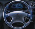 New Momo Leather Steering Wheel 