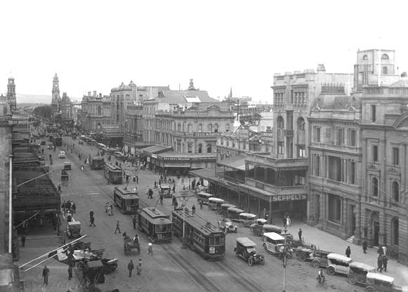 King William Street, Adelaide - early 1900's