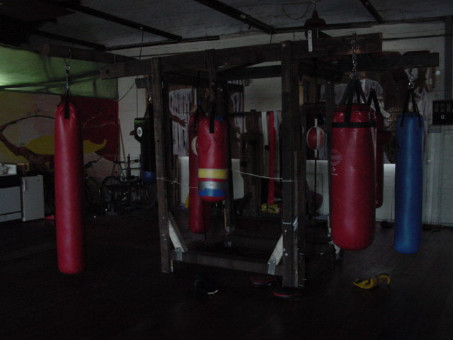 Bag training is a big part of class