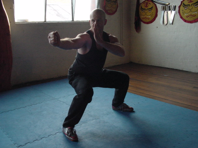 Paul teaching on mats