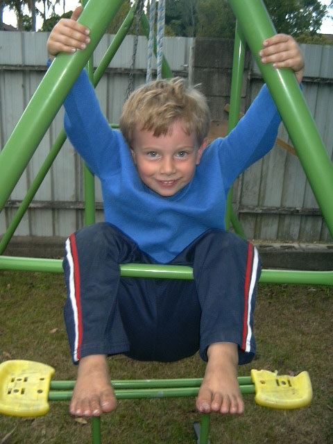Jason Leslie September 2004 3 Years 7 months old