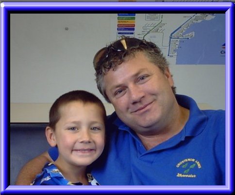 The luckiest kid alive taking on his fathers looks.... TRAVEY TRUE & DADDY DOOO