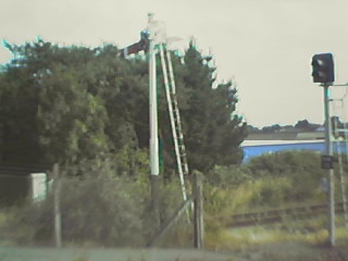 Hamworthy Goods Semaphore Signal & Down Starter.