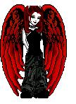 Red and Black Angel