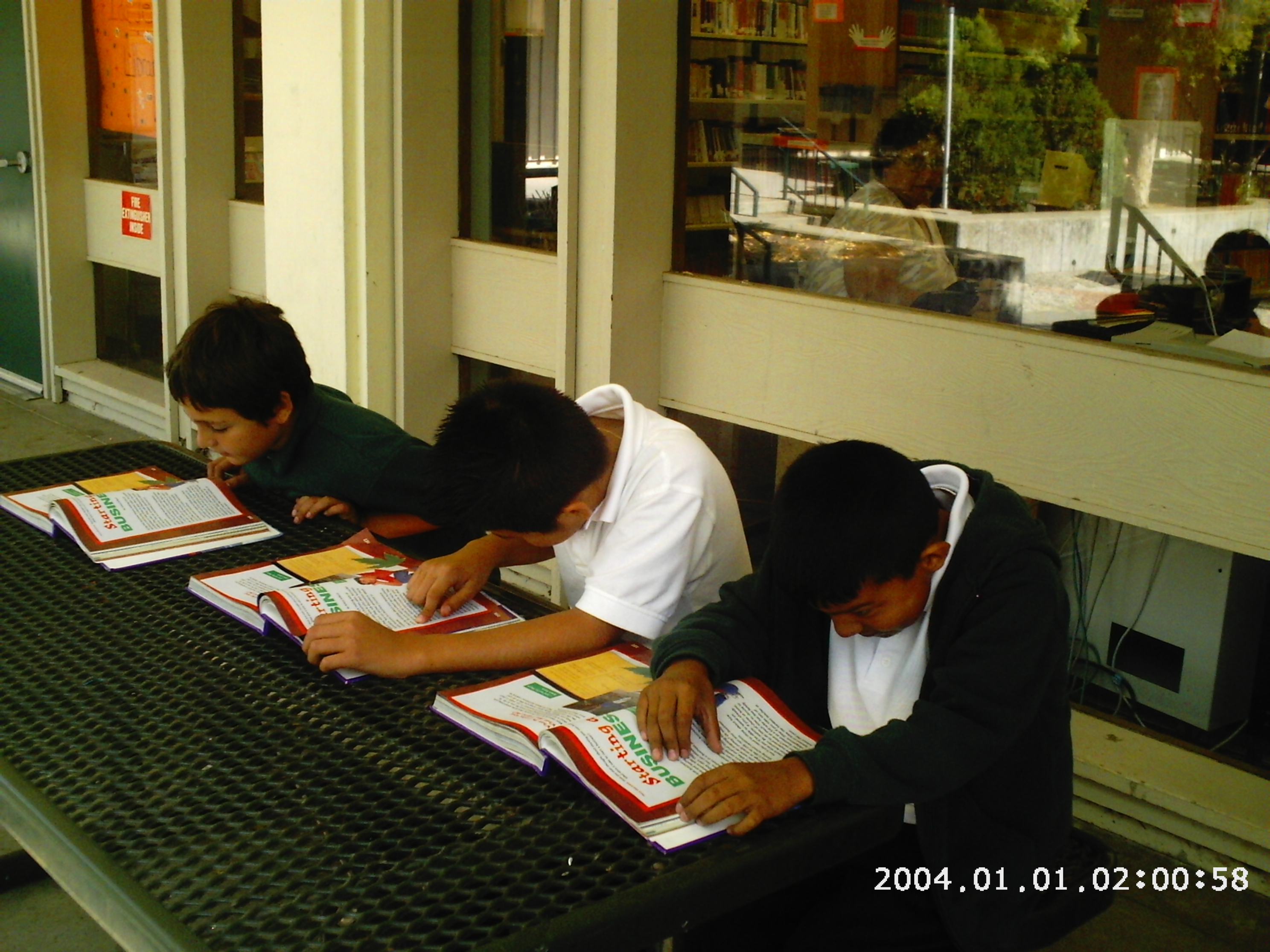 Children reading