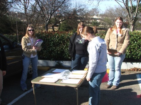 Delegates first gathering at Memorial Park