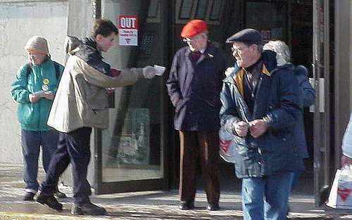 KDLC Leafleting Kingston 