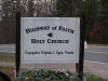 Fundamentalist church sign