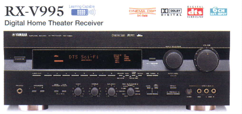 Click to see the Yamaha RX-V995 Product INFO
