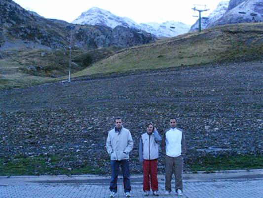 Tres Dandys en la monta�a
