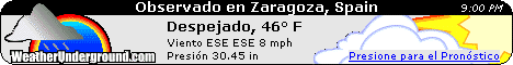Click para el tiempo de Zaragoza