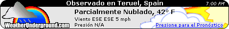Click para el tiempo de Teruel