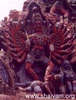 vIrabhadra - Form of Lord civa