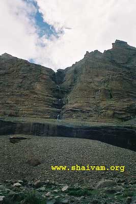 However small I am near the great kailAsh !