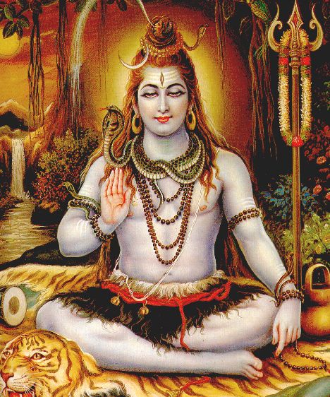 Meditating Lord shiva