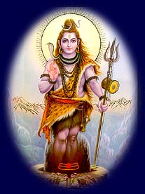 God shiva at linga