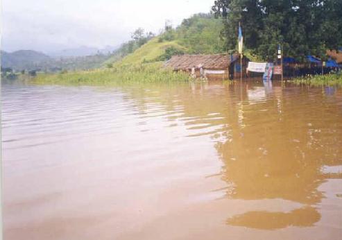 Turbdity increases with floods