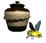 Hello....I am Pabear's personal BEE...Click me to visit the newest caves additions...it's a honey of an adventure!