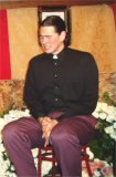 Father Francis greatly affected by service.